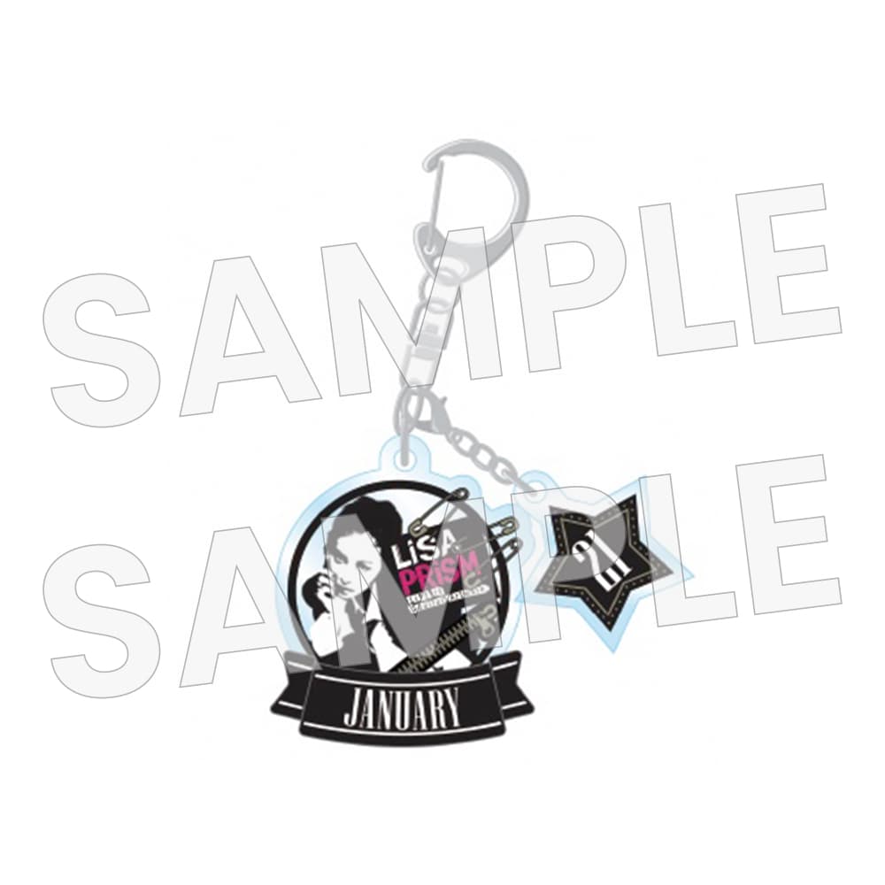 PRiSM バースデーキーホルダー【全366種】