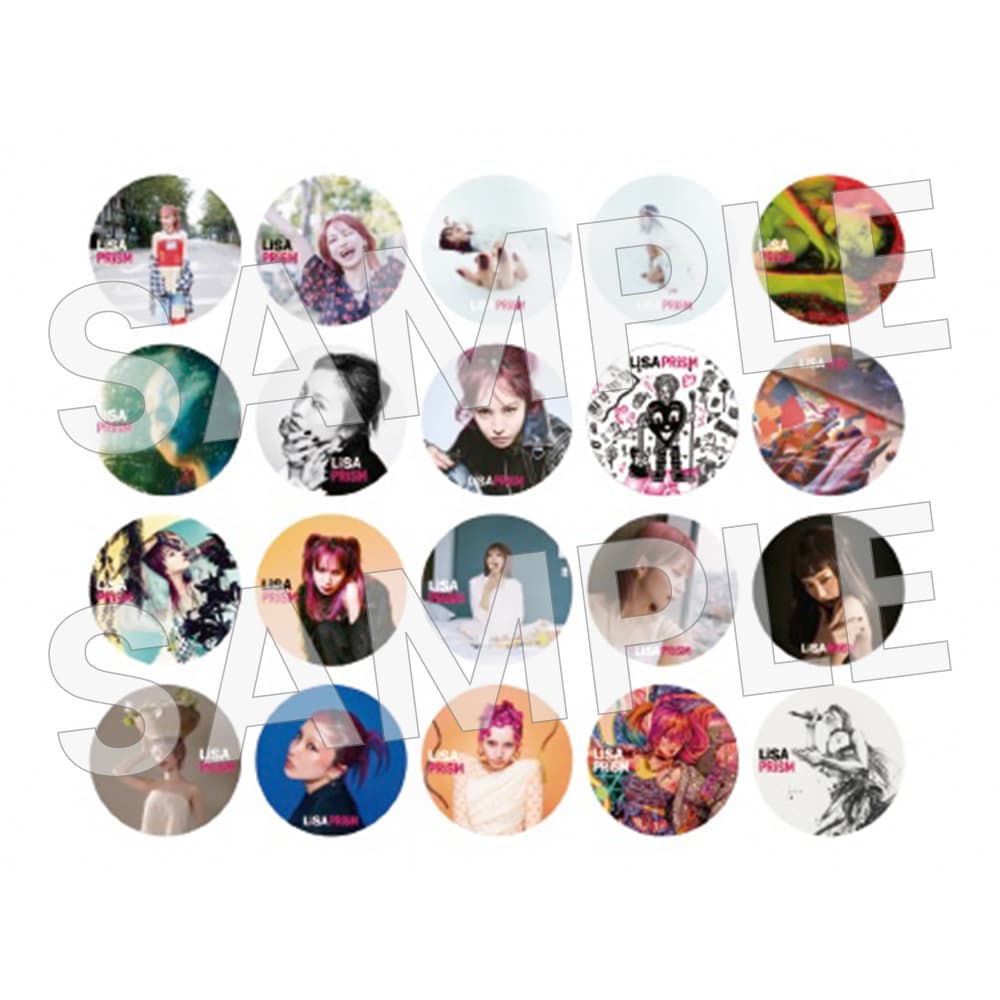 PRiSM トレーディング缶バッジ A/B 【各全10種】