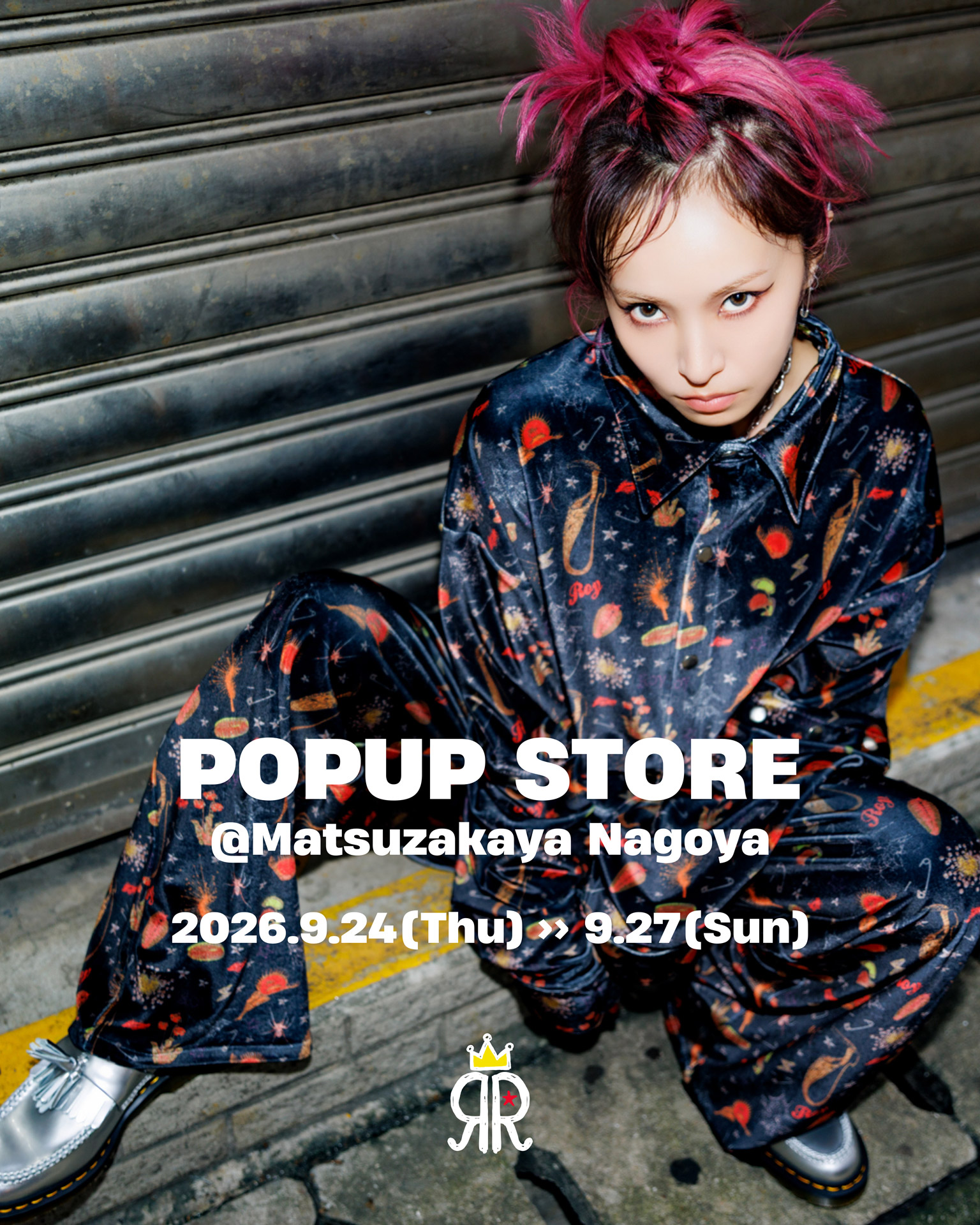 ROY reflect overjoy POP UP STORE